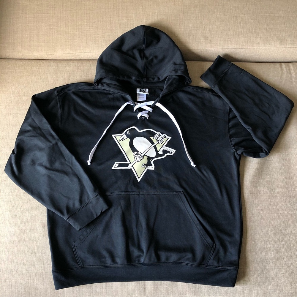 NHL penguin hoodie sweatshirt. Large